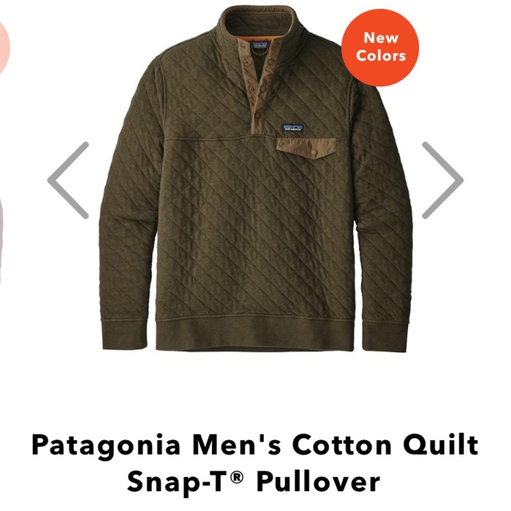 Patagonia Men’s Cotton Snap T Pullover